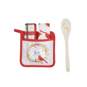 Joy Cardinal Potholder