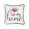 Let's Stay Home Decorative Pillow