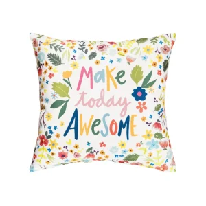 Make Today Awesome Indoor Outdoor Pillow