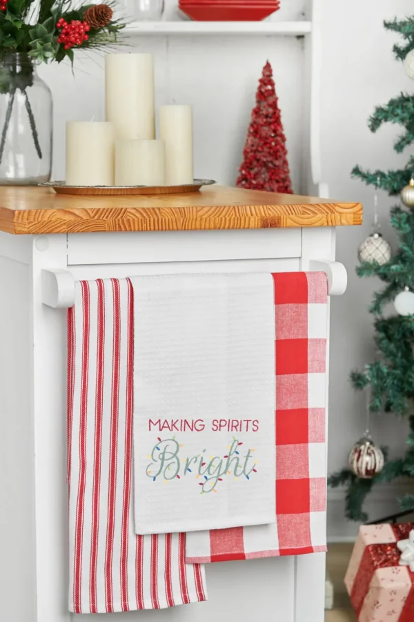 Making Spirits Bright Kitchen Towel
