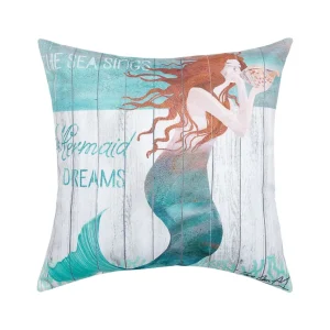 Mermaid Dreams Indoor/Outdoor Decorative Pillow