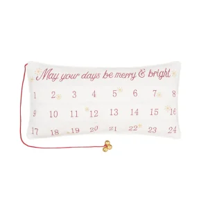 Merry & Bright Advent Decorative Pillow