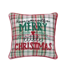 Merry Little Christmas Pillow