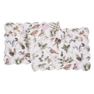 Mira Songbird Quilted Table Linens