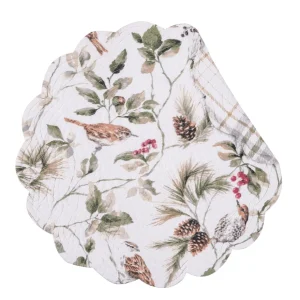 Mira Songbird Quilted Table Linens