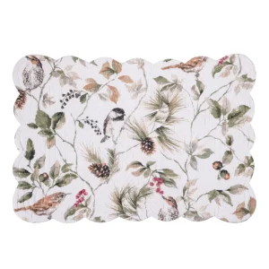 Mira Songbird Quilted Table Linens