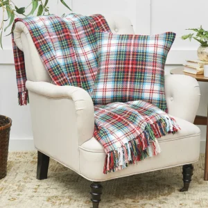 Morris Plaid Pillow