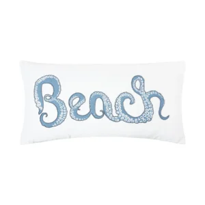 Octopus Beach Decorative Pillow