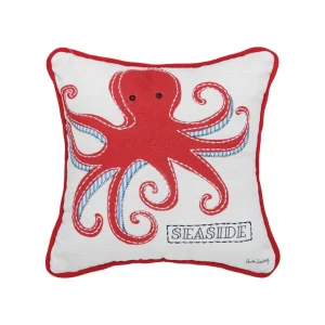 Octopus Seaside Pillow