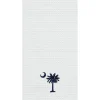Palmetto Moon Waffle Weave Kitchen Towel