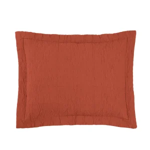 Paprika Matelasse Standard Sham