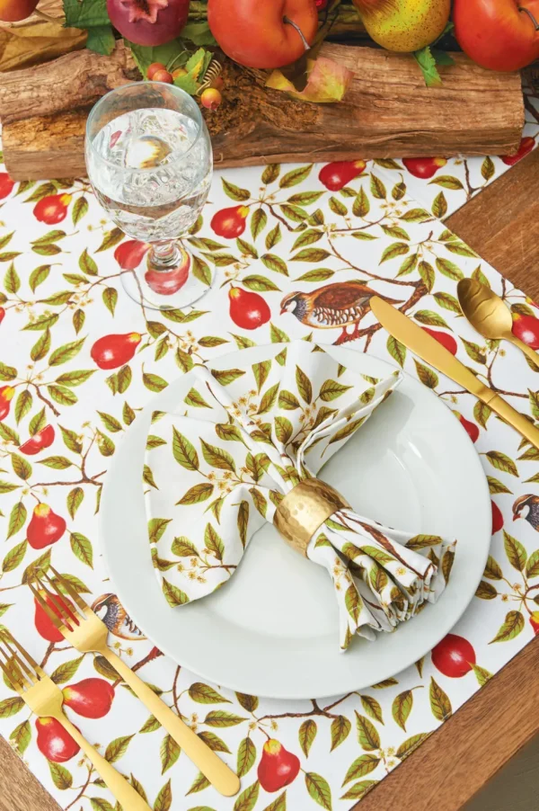 Partridge in a Pear Tree Table Linens