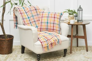 Radley Plaid Throw