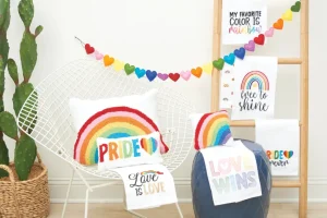 Rainbow Arch Mini Pillow