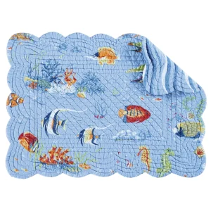 Reef Paradise Quilted Table Linens