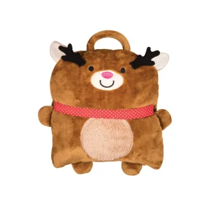 Reindeer Decorative Pillow Blanket