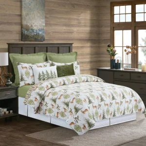 Reindeer Tracks Quilt Set