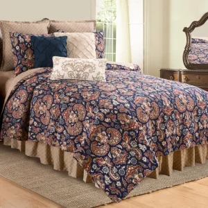Rosamund Damask Quilt Set