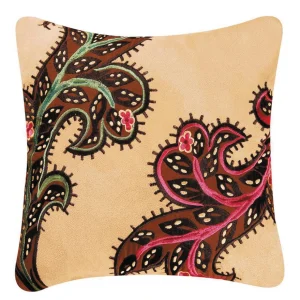 Rustic Damask Decorative Pillow