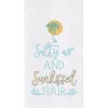 Salty Air Flour Sack Kitchen Towel