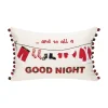 Santa Suit Clothesline Pillow