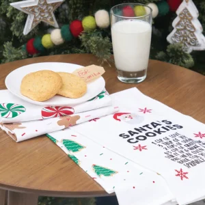 Santa's Cookies Flour Sack Towel