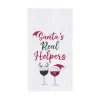 Santa's Real Helpers Flour Sack Towel