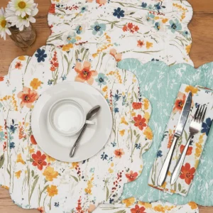 Sheila Quilted Table Linens