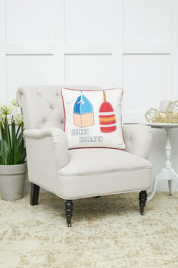 Ship Shape Buoy Pillow