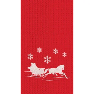 Sleigh Ride Kitchen Towel