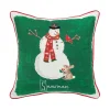 Snowman Alphabet Pillow