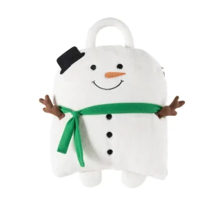 Snowman Decorative Pillow Blanket