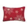 Snowy Holiday Decorative Pillow