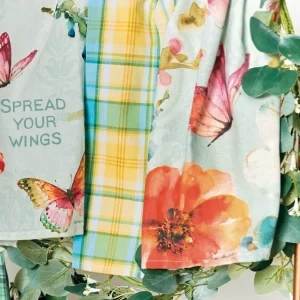 Spread Your Wings Butterfly Flour Sack Kitchen Towel