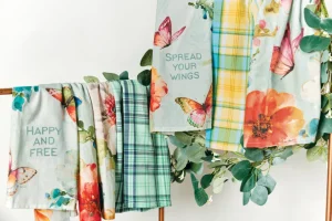 Spread Your Wings Butterfly Flour Sack Kitchen Towel