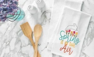 Spring Is In the Air Kitchen Towel