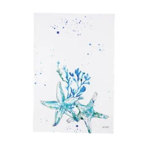 Starfish Flour Sack Kitchen Towel
