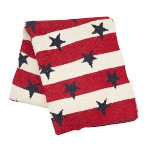 Stars And Stripes Throw