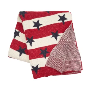 Stars And Stripes Throw