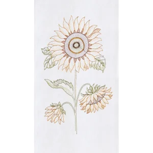Sunflower Flour Sack Kitchen Towel