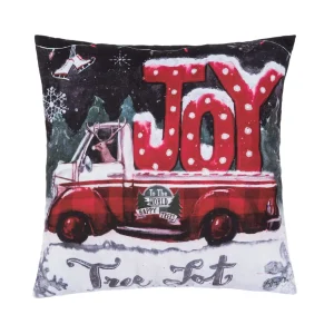 Tree Lot Joy Decorative Pillow
