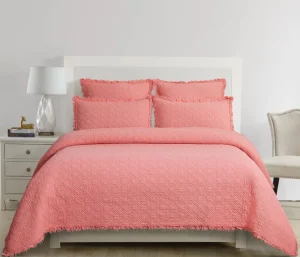Trellis Peony Quilt Set