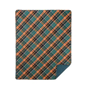 Troy Plaid Quilted Throw