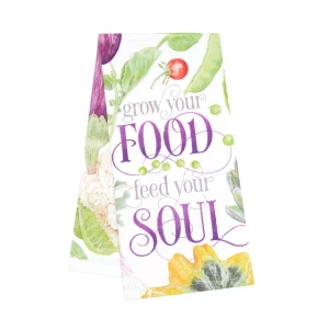 Vegetable Garden Kitchen Towel, Set of 2