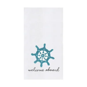 Welcome Aboard Kitchen Towel