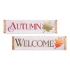 Welcome Autumn Wall Plaque Set