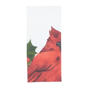 Winter Cardinal Kitchen Towel