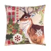 Winter Reindeer Decorative Pillow