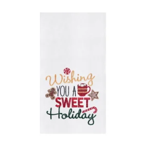 Wishing You A Sweet Holiday Flour Sack Towel