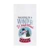 Wonderland Snow Globe Flour Sack Towel